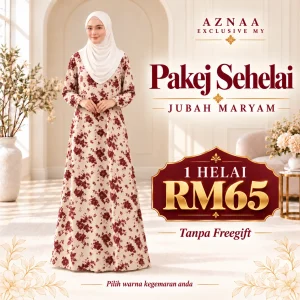 Jubah Maryam - 1 Helai
